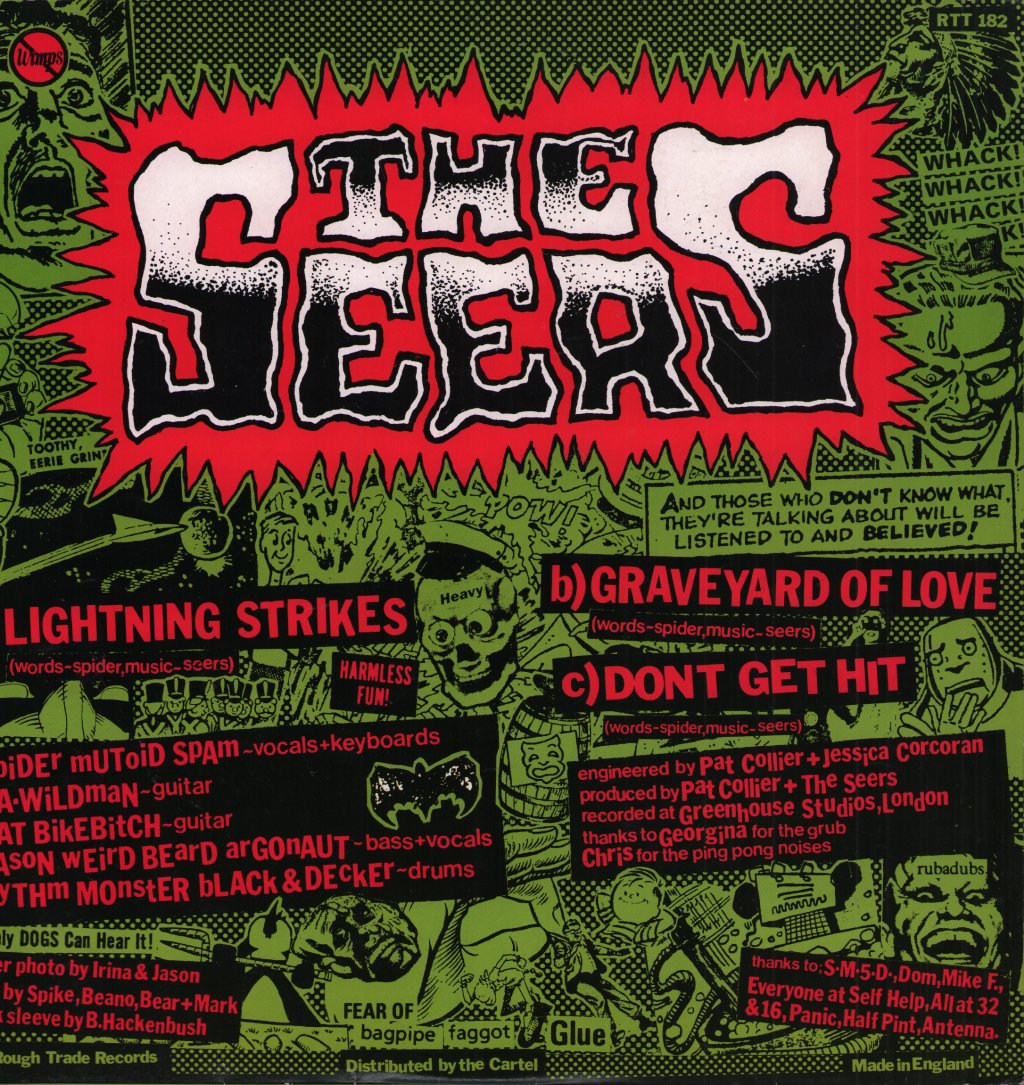 Seers - Lightning Strikes - 12 Inch