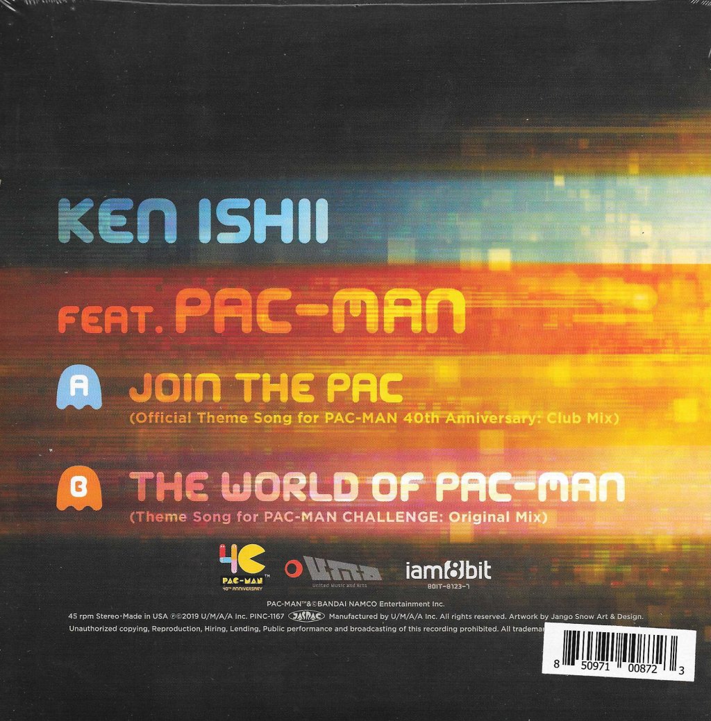 Ken Ishii - Join The Pac - 7 Inch