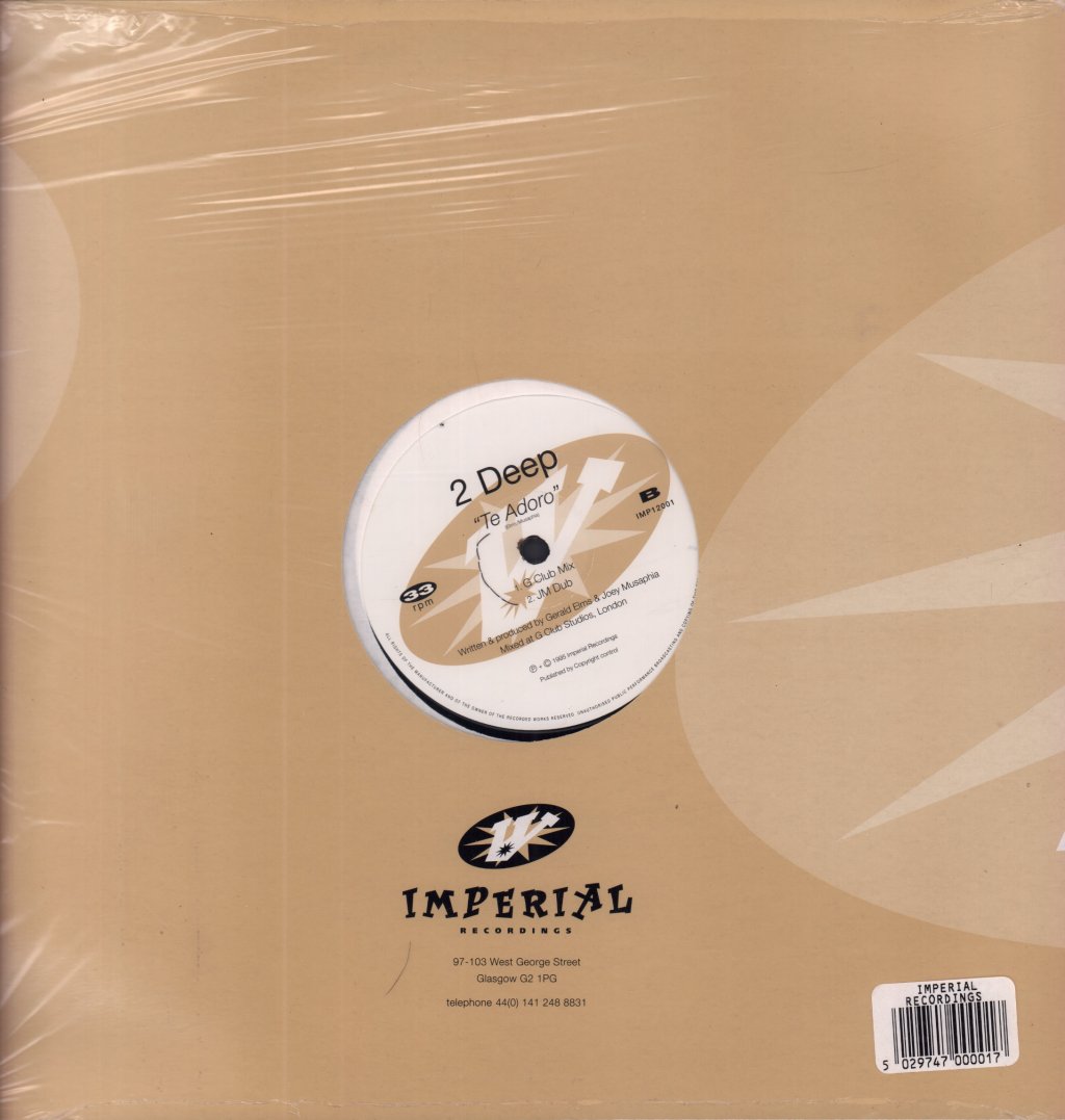 2 Deep - Te Adoro - 12 Inch