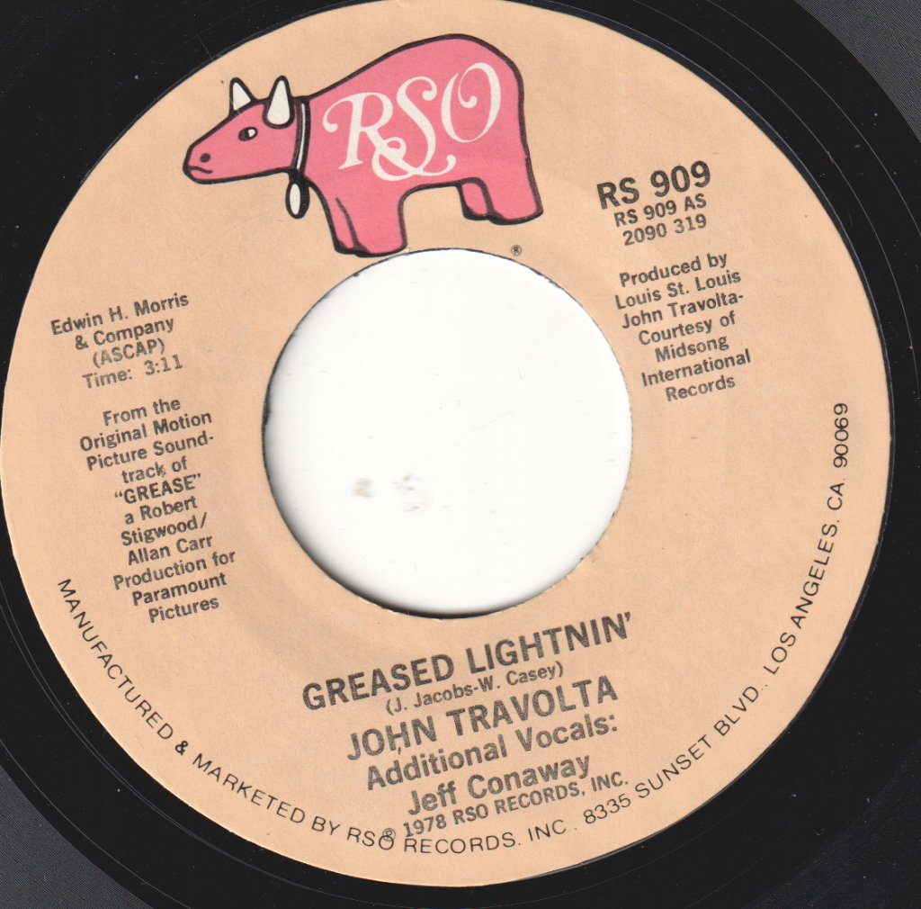 John Travolta / Sha-Na-Na - Greased Lightnin' / rock n roll is here to stay - 7 Inch
