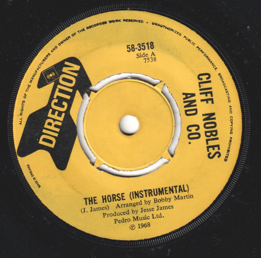 Cliff Nobles & Co - Horse - 7 Inch