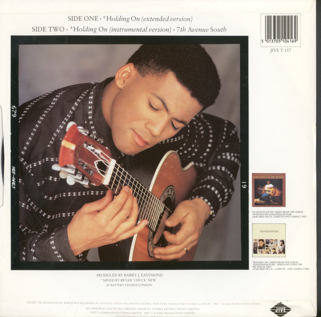 Jonathan Butler - Holding On - 12 Inch