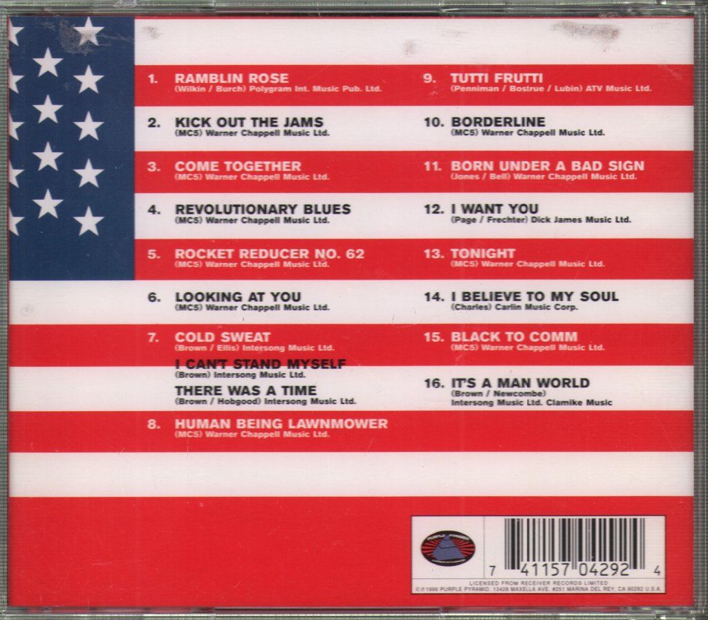 MC5 - Greatest Hits Live - Cd