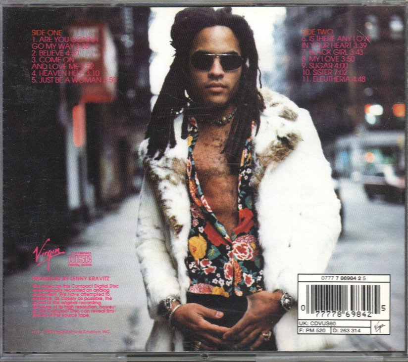 Lenny Kravitz - Are You Gonna Go My Way - Cd