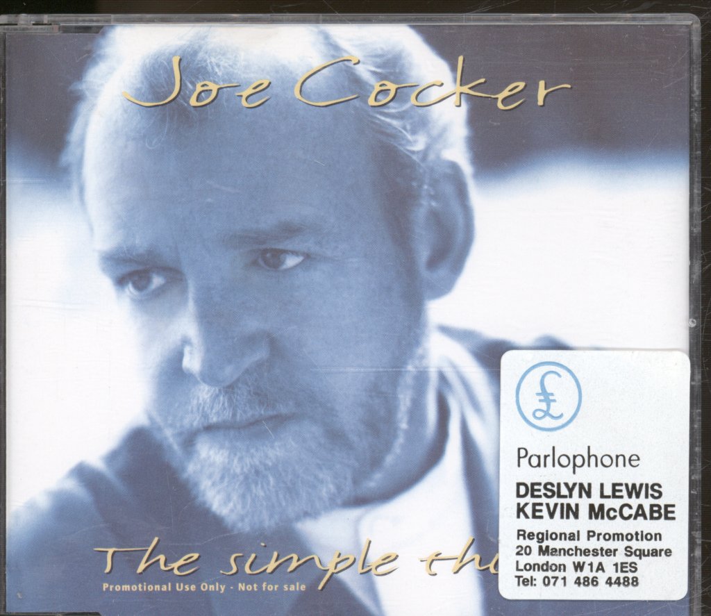 Joe Cocker - Simple Things - Cd