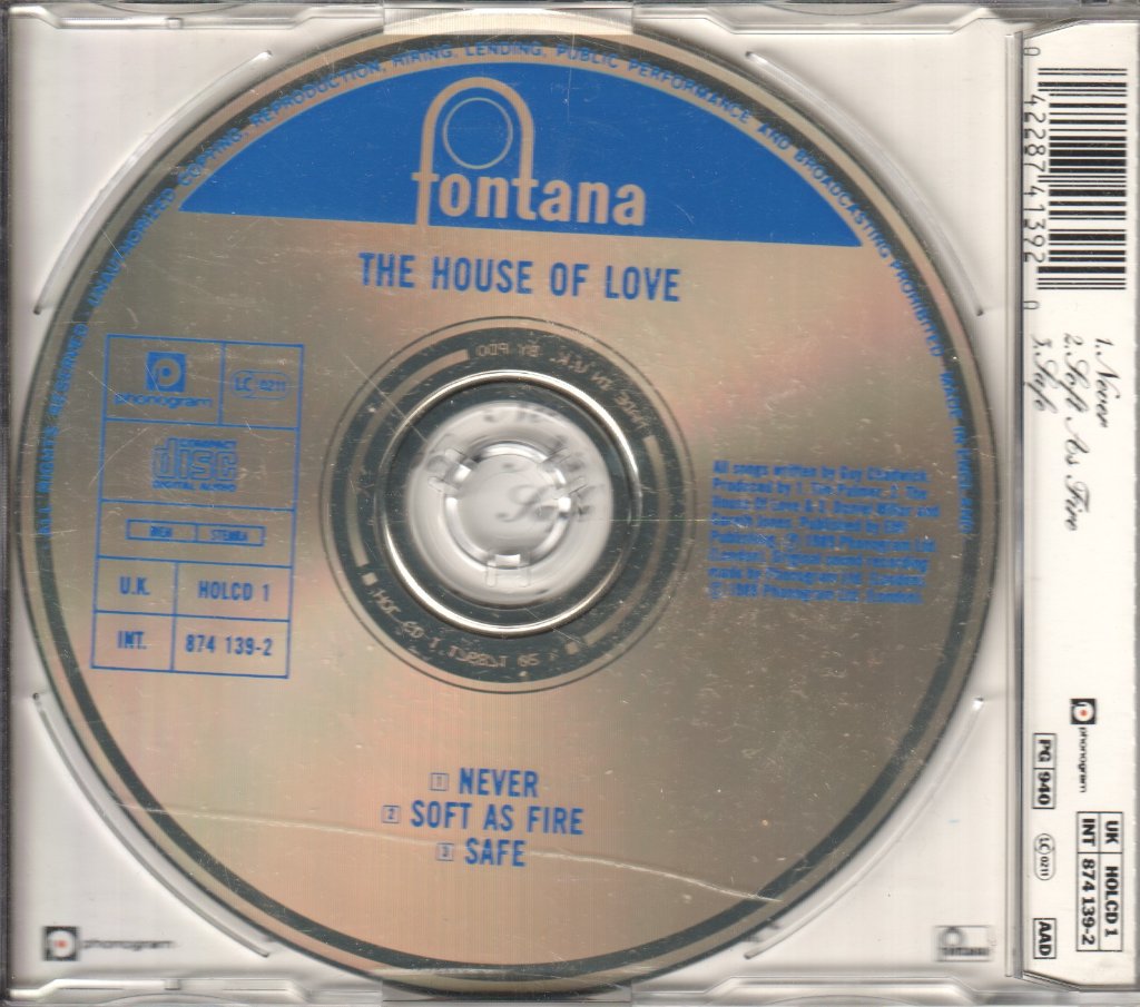 House Of Love - Never - Cd