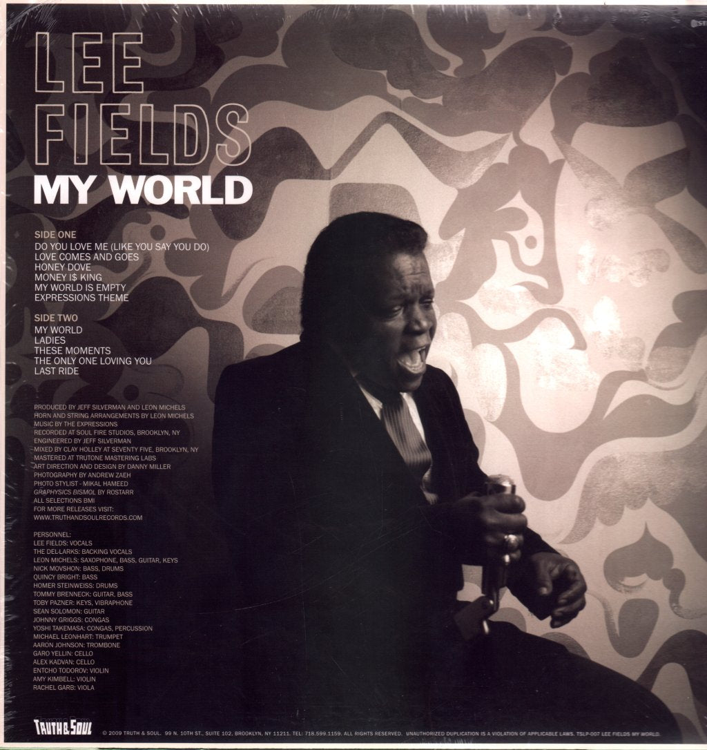 Lee Fields - My World - Lp