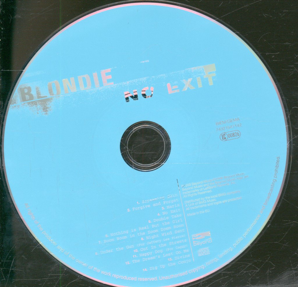 Blondie - No Exit - Cd