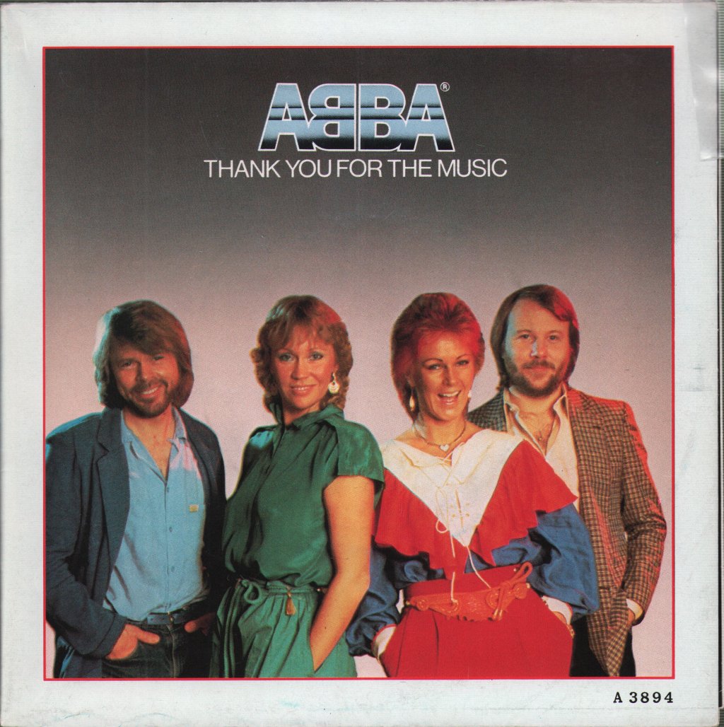 ABBA - Thank You For The Music - 7 Inch