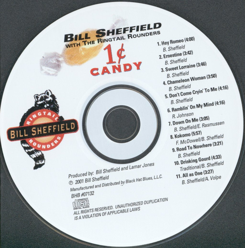 Bill Sheffield - Ringtail Rounders - Cd