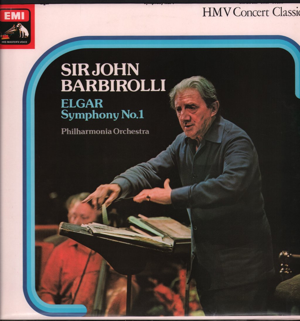 Sir John Barbirolli / Philharmonia Orchestra - Elgar - Symphony No.1 - Lp