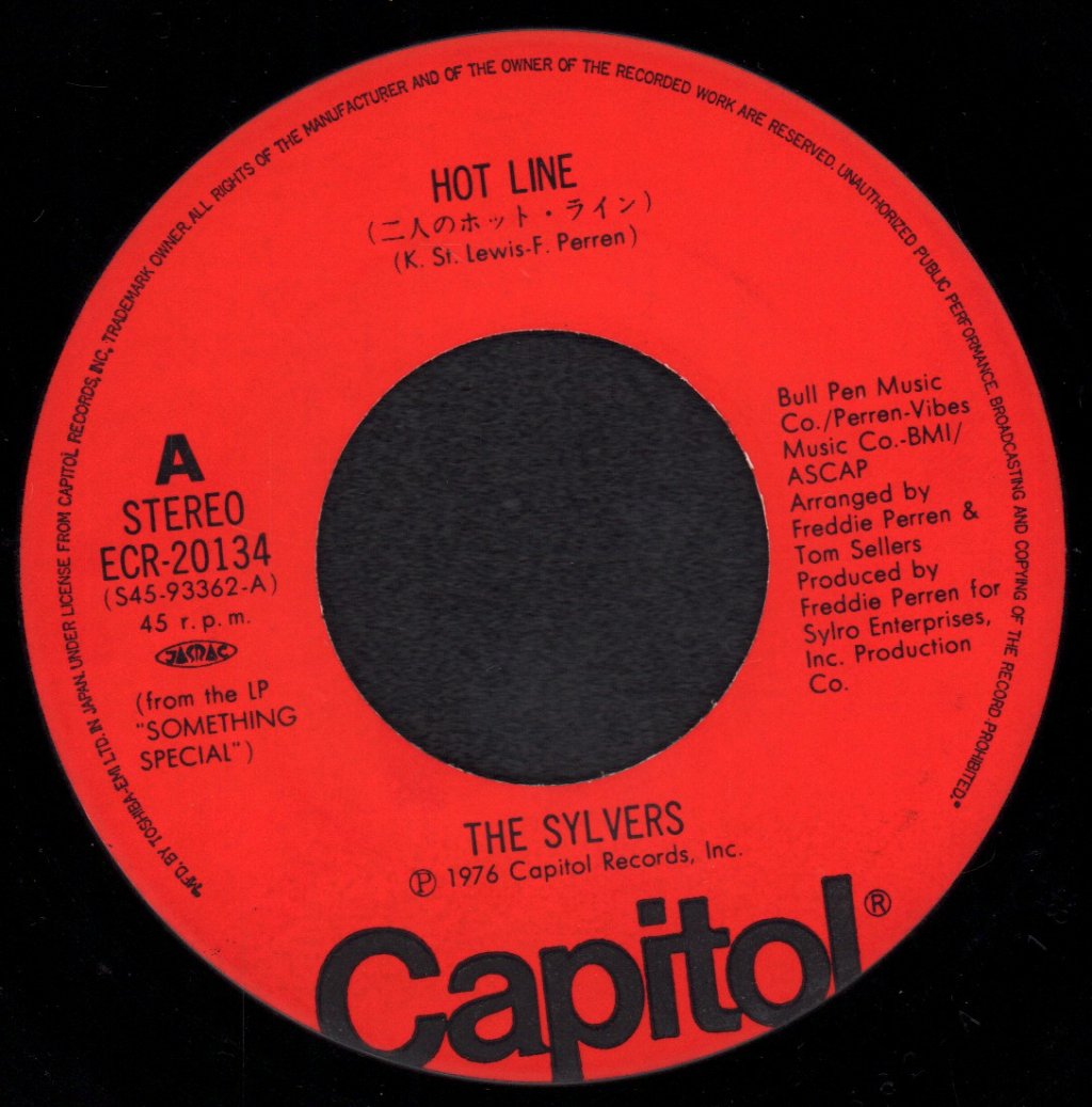 Sylvers - Hot Line - 7 Inch