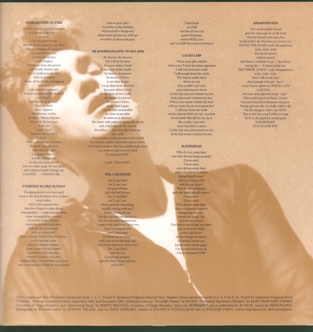 Morrissey - Bona Drag - Lp