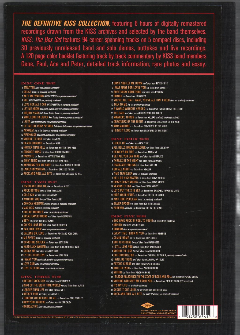 Kiss - KISS: The Box Set - Cd Set