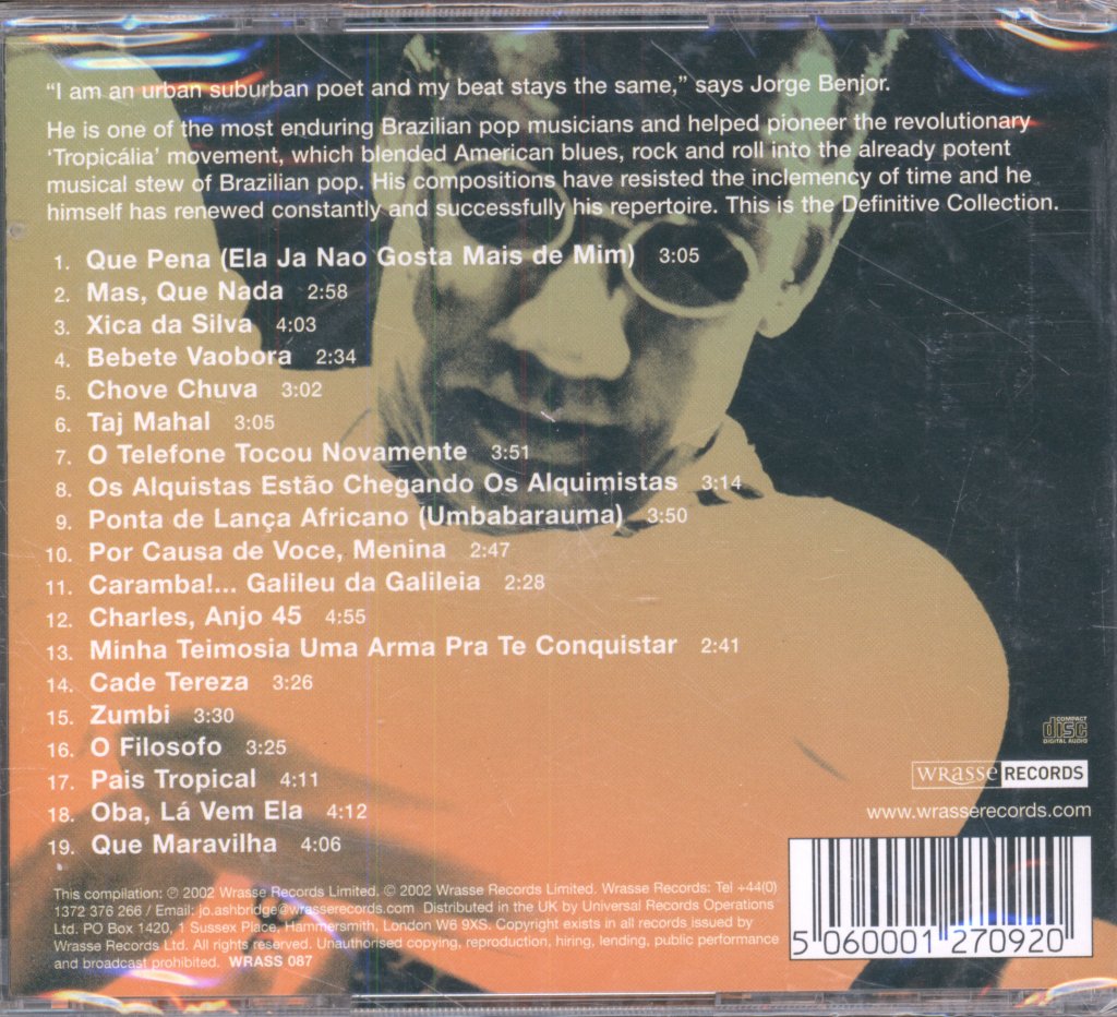 Jorge Ben - Definitive Collection - Cd