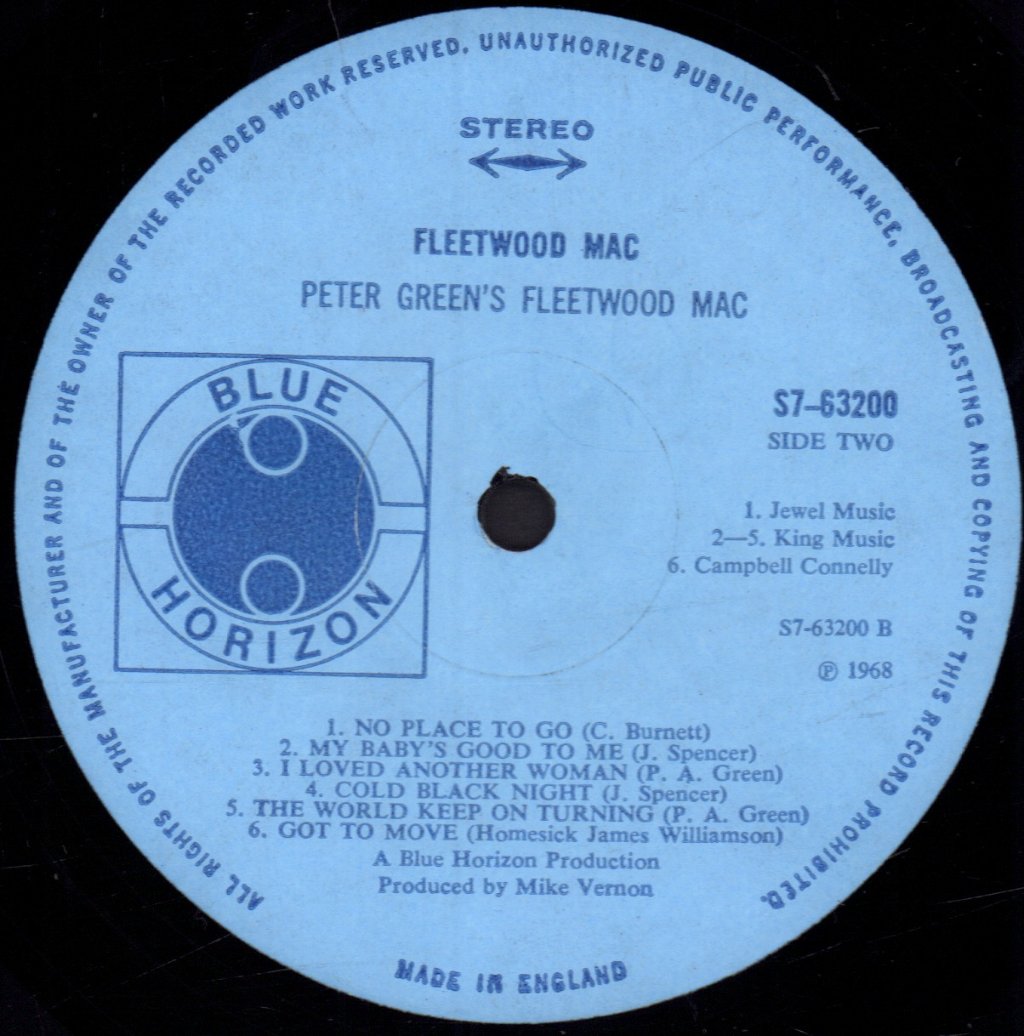 Fleetwood Mac - Peter Green's Fleetwood Mac - Lp