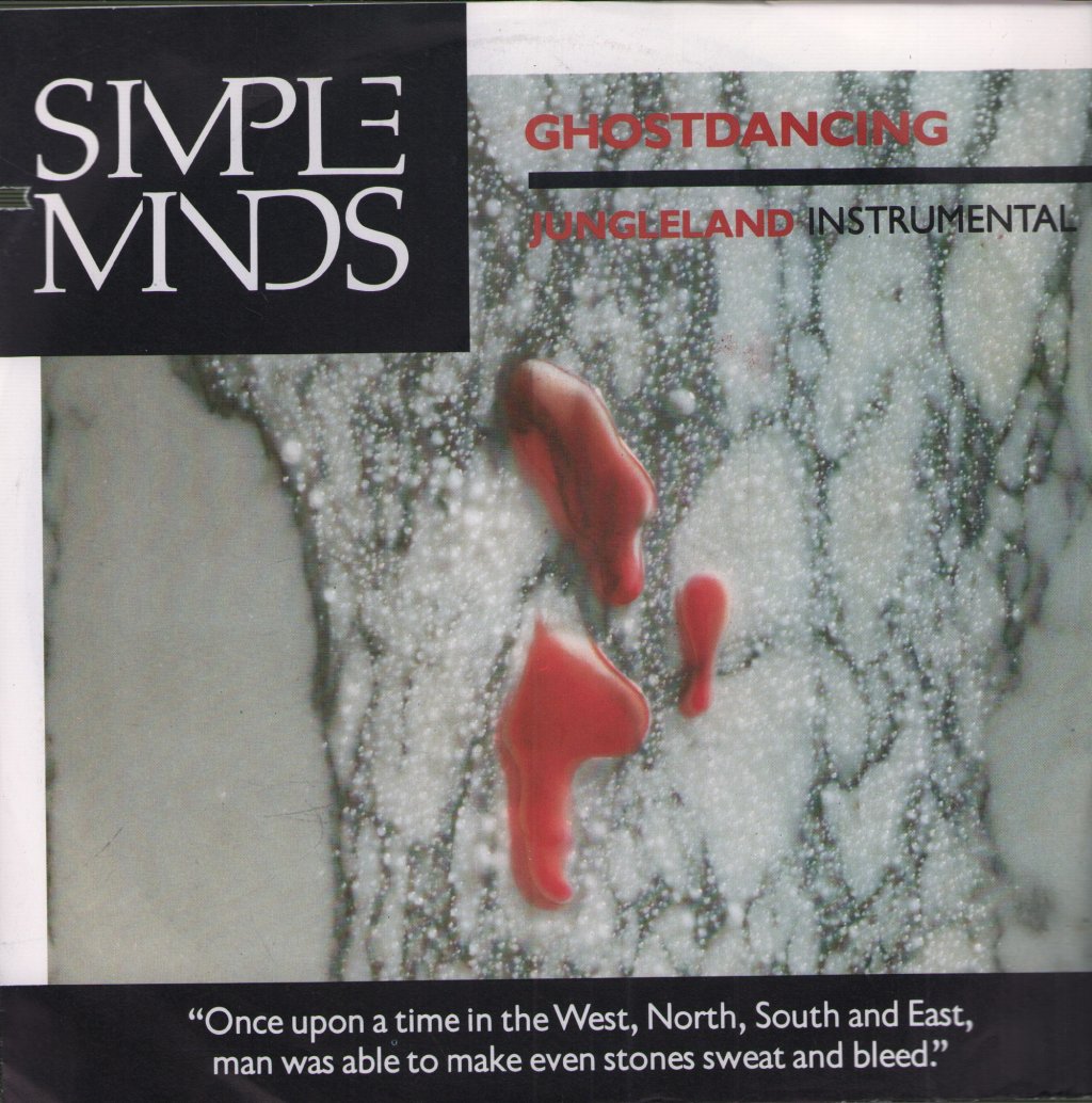Simple Minds - Ghostdancing - 7 Inch