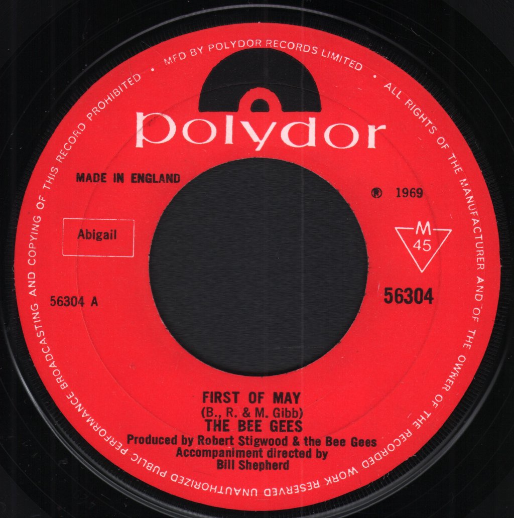 Bee Gees - First Of May - 7 Inch