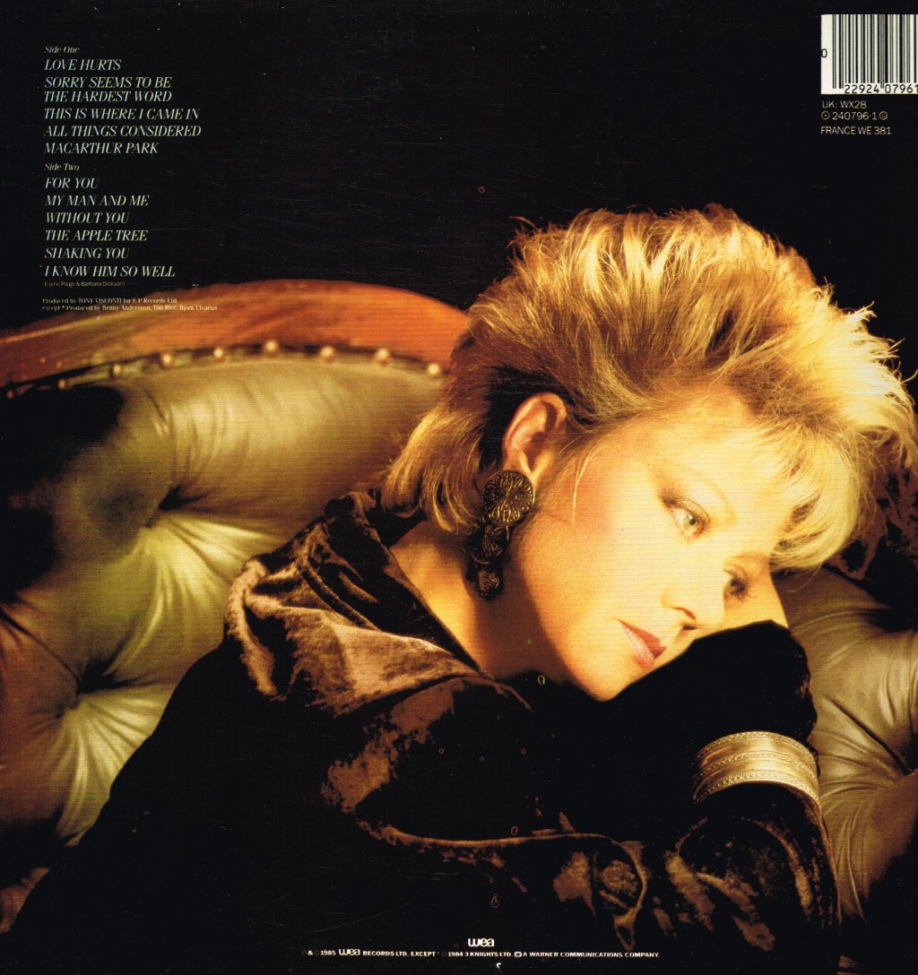 Elaine Paige - Love Hurts - Lp