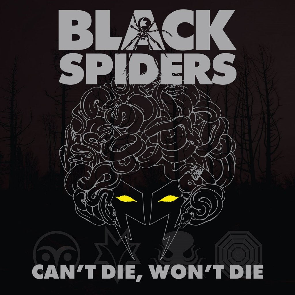 Black Spiders - Can't Die Won't Die - Lp