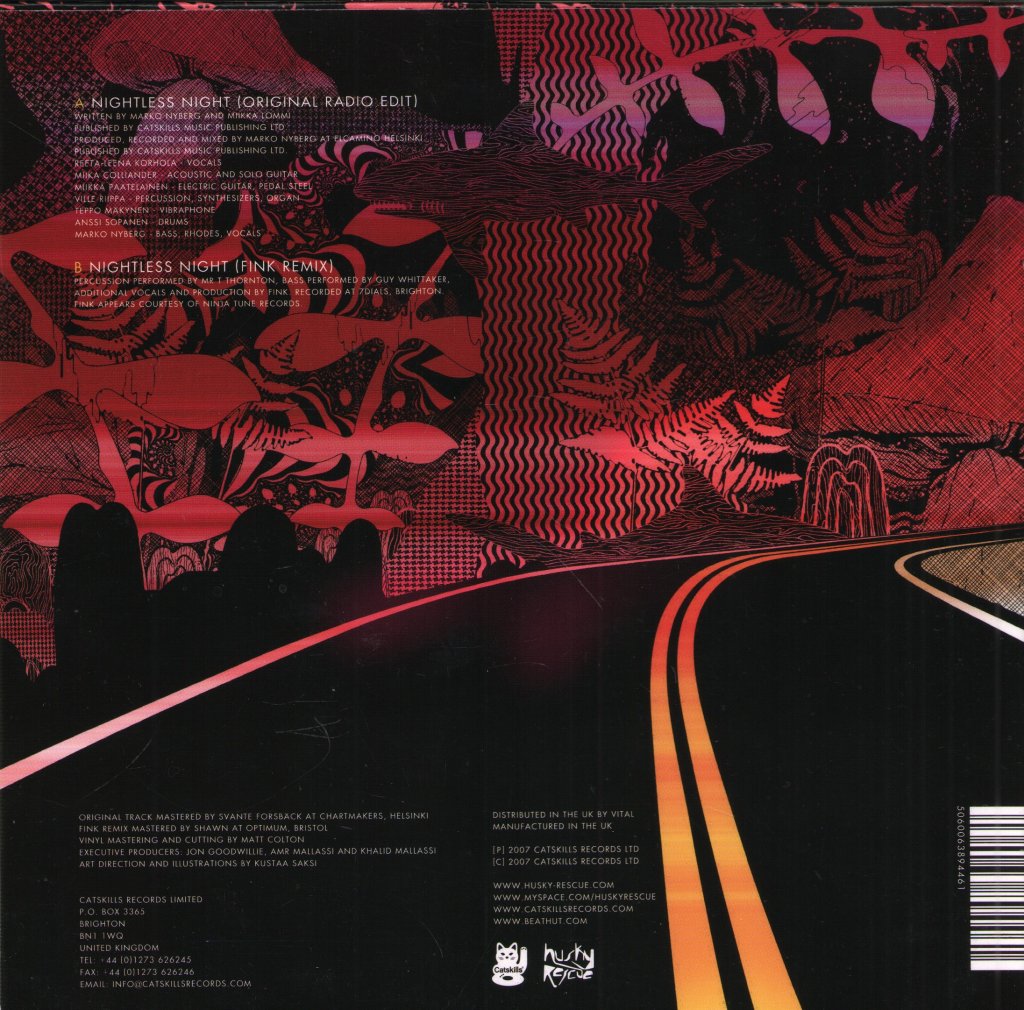 Husky Rescue - Nightless Night - 7 Inch