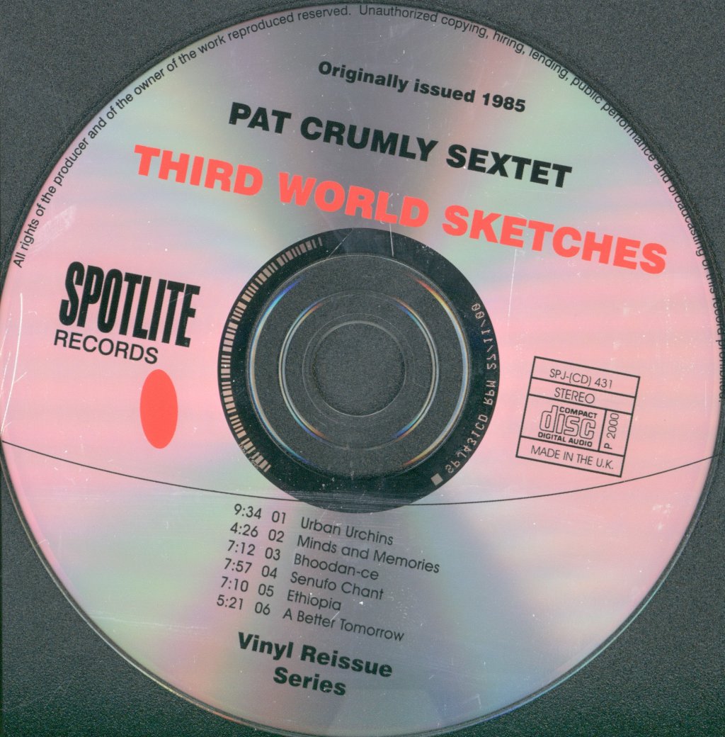 Pat Crumly Sextet - Third World Sketches - Lp