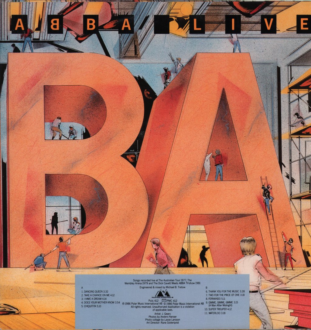 ABBA - Live - Lp