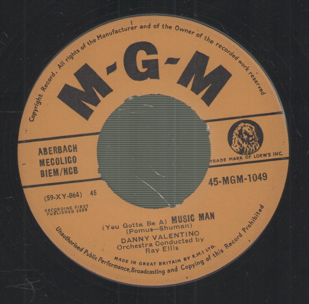 Danny Valentino - Stampede - 7 Inch