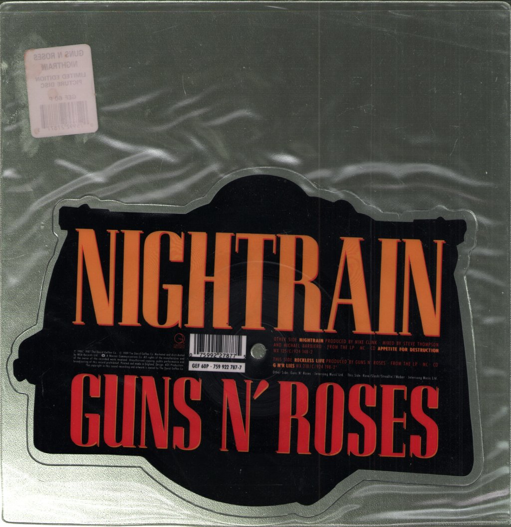 Guns N Roses - Nightrain - 7 Inch