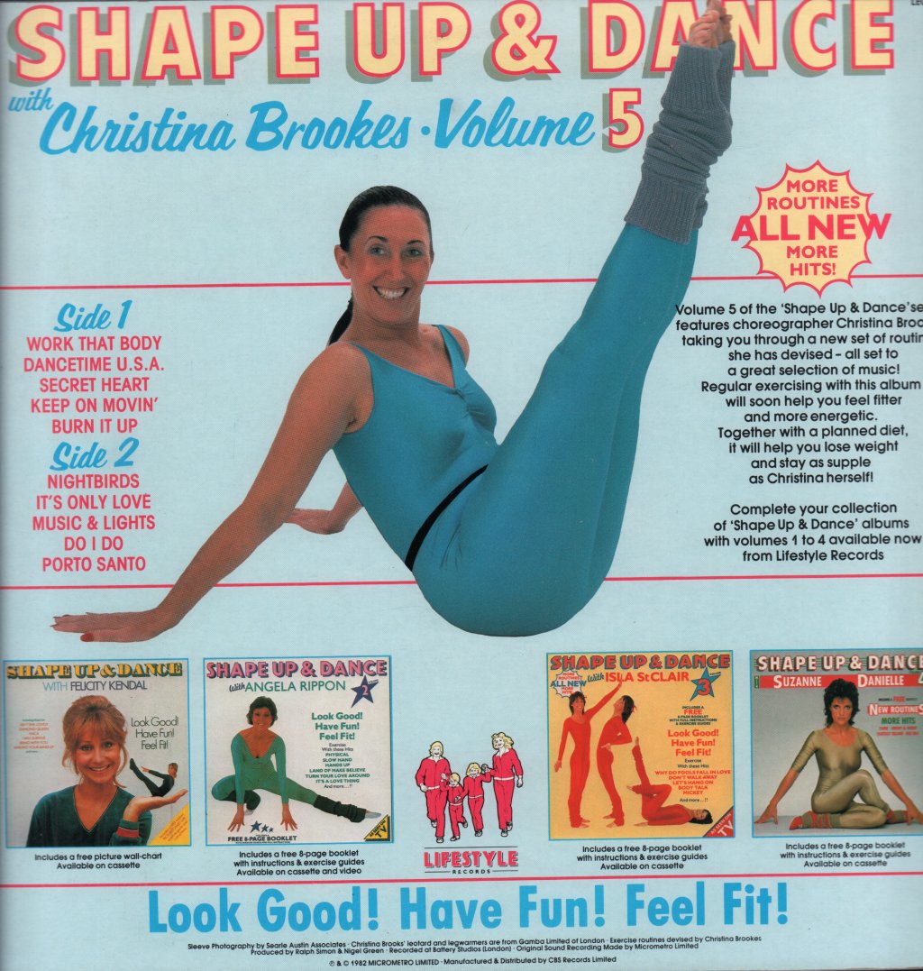christina brookes - Shape Up and Dance Volume 5 - Lp