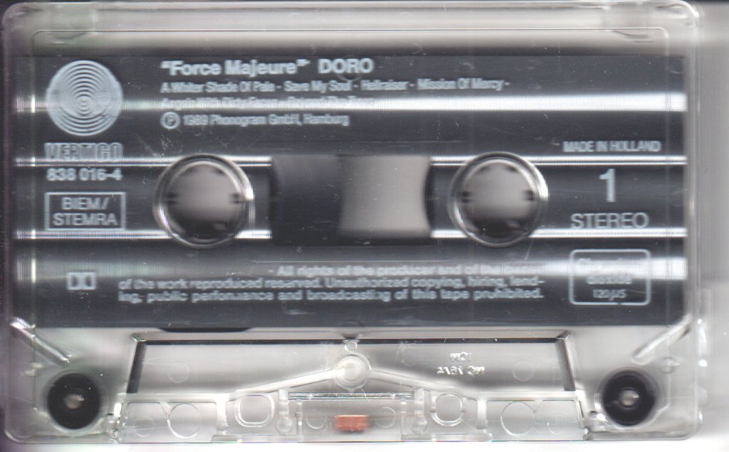 Doro - Force Majeure - Cassette