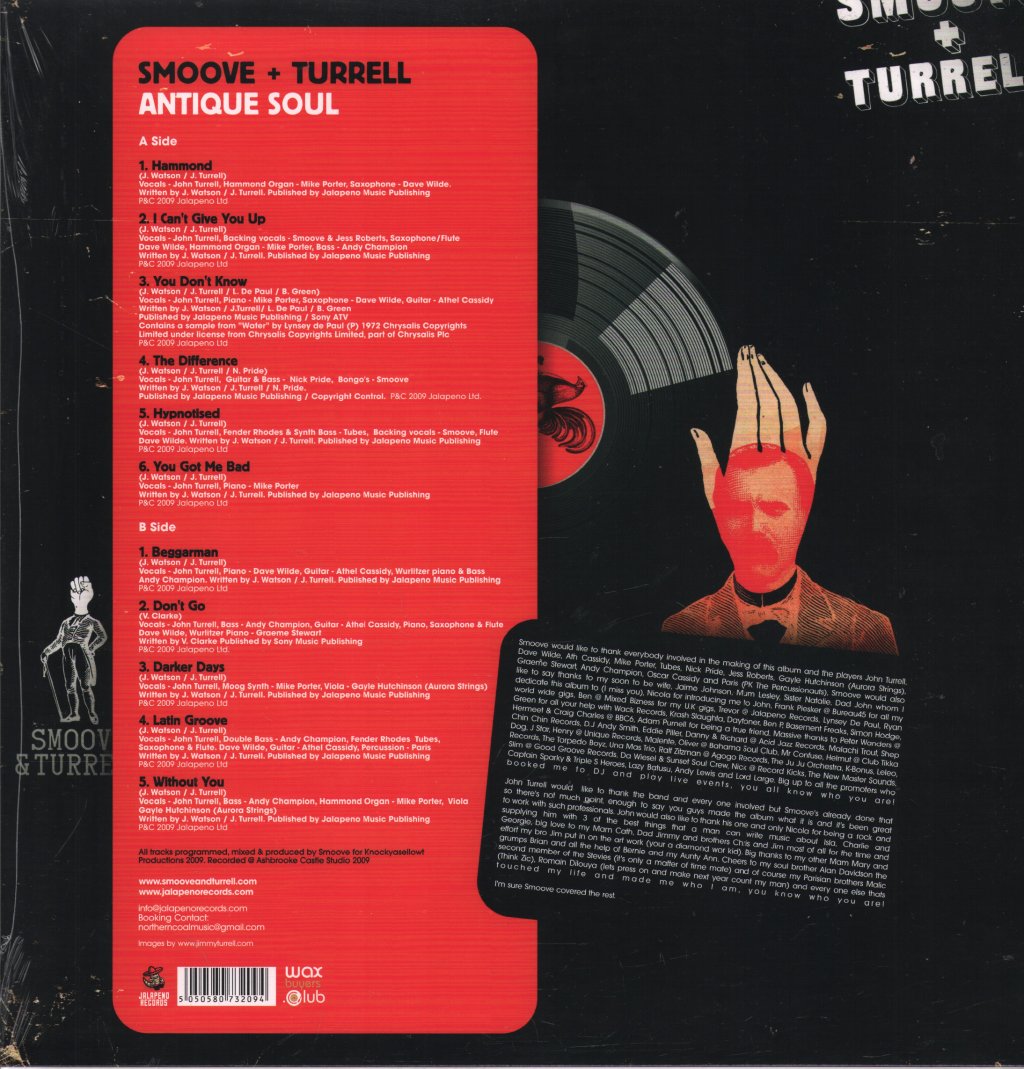 Smoove & Turrell - Antique Soul - Lp