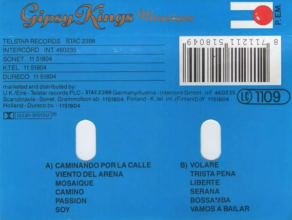 Gipsy Kings - Mosaique - Cassette