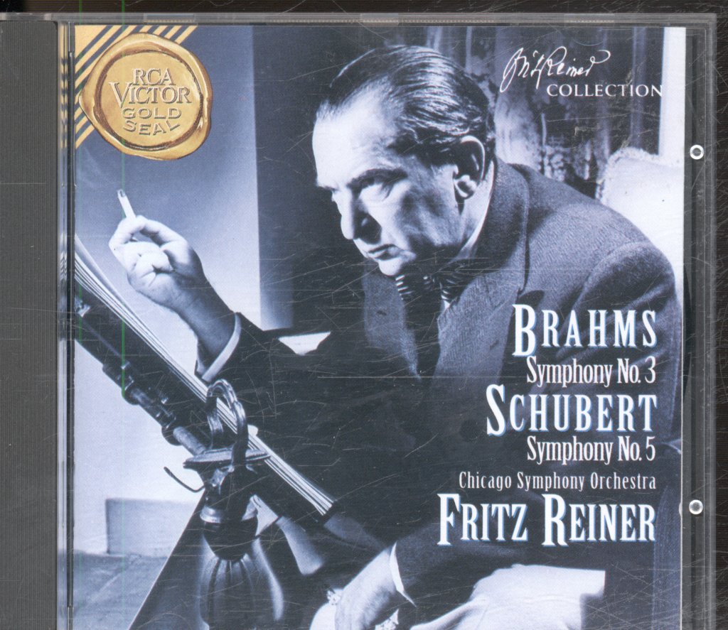 Chicago Symphony Orchestra, Fritz Reiner - Brahms / Schubert - Symphony No. 3 / Symphony No. 5 - Cd