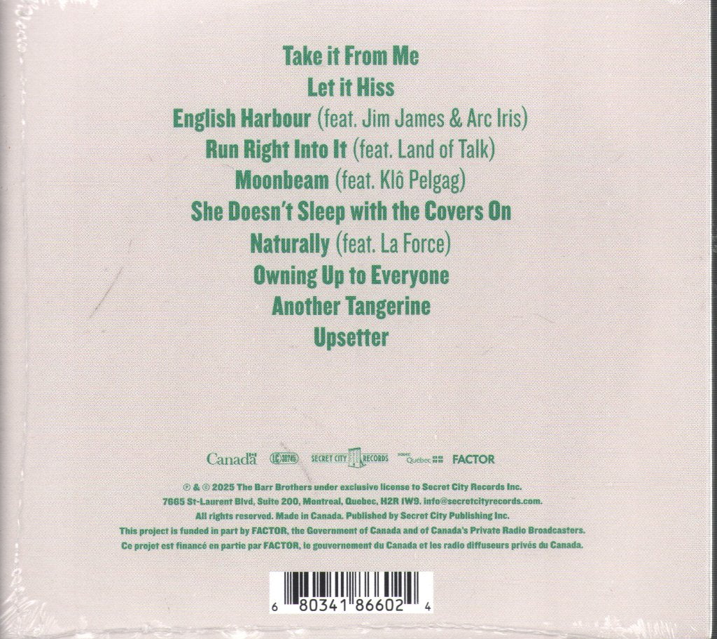 Barr Brothers - Let It Hiss - Cd