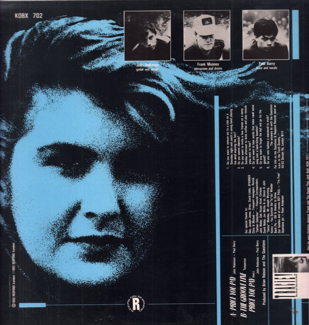 Questions (80'S Group) - Price You Pay - 12 Inch