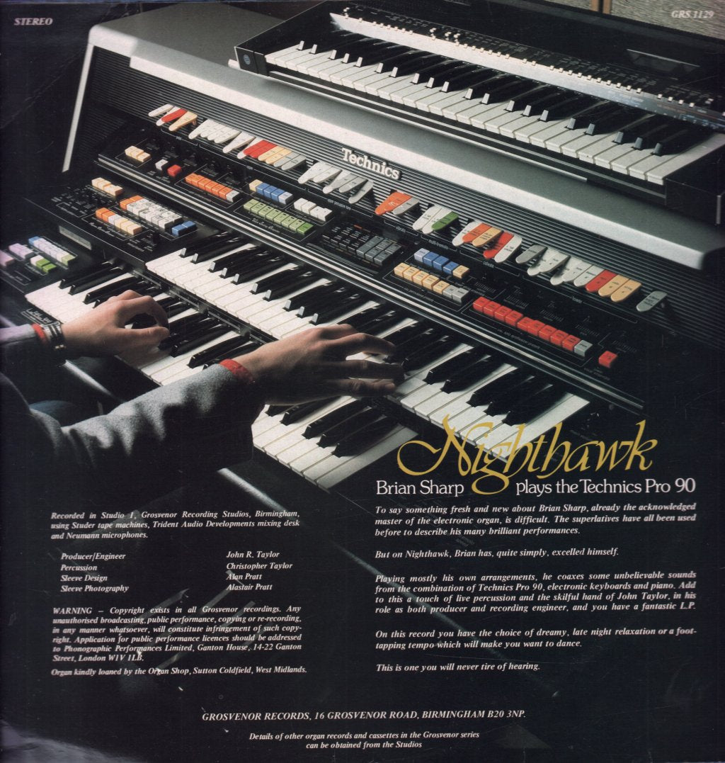 Brian Sharp - Nighthawk - Lp