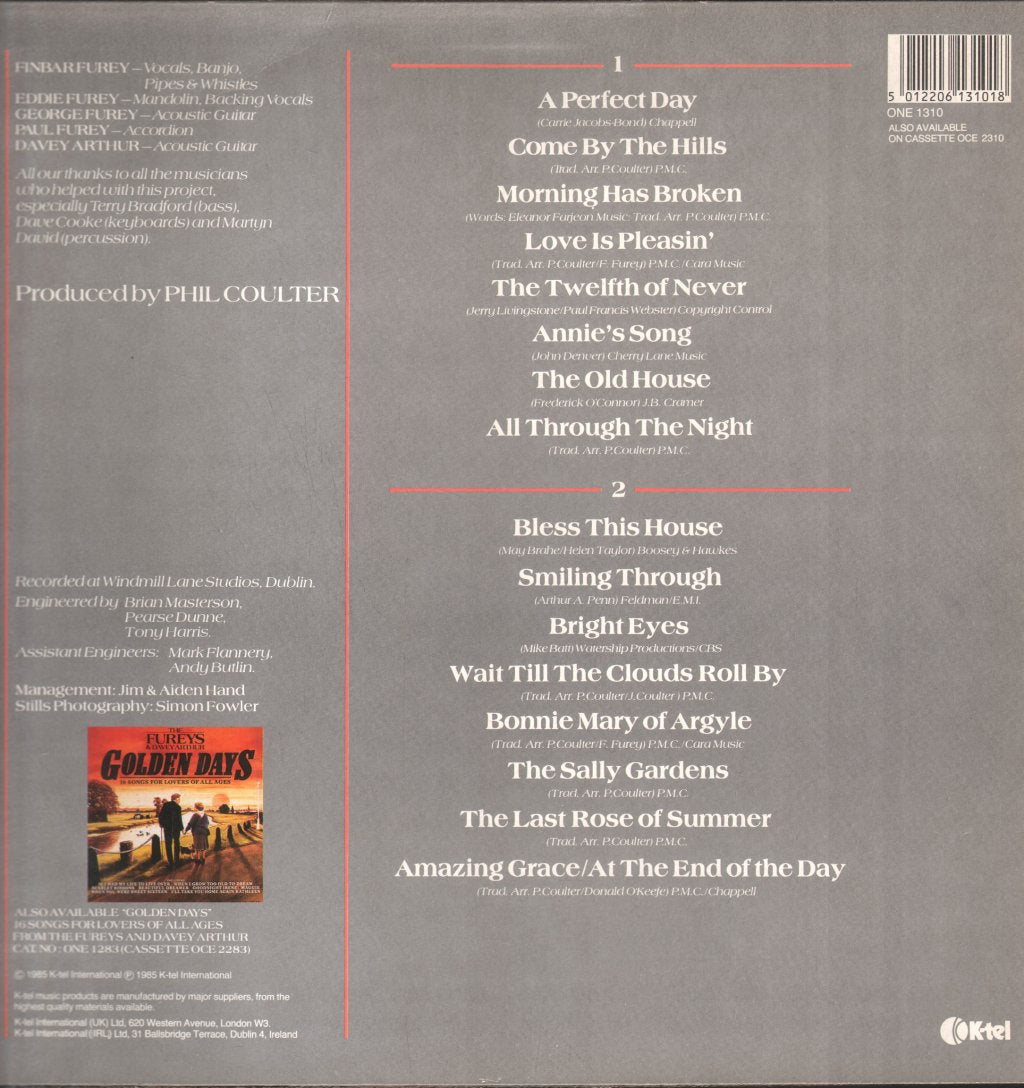 Fureys And Davey Arthur - At The End Of The Day - Lp
