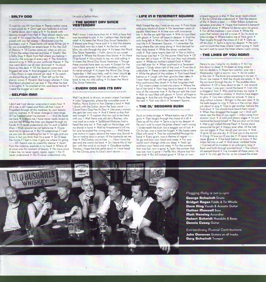 Flogging Molly - Swagger - Lp