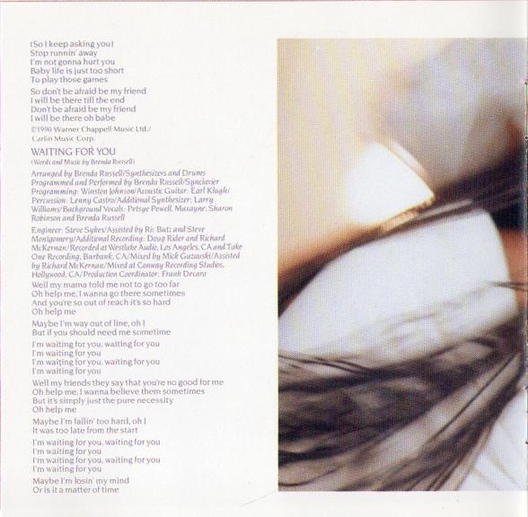 Brenda Russell - Kiss Me With The Wind - Cd