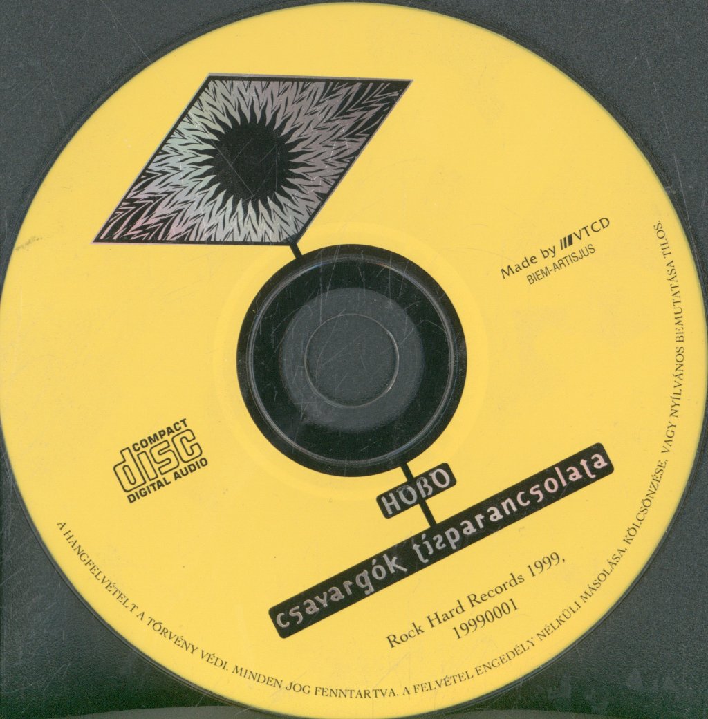 Hobo (Hungarian band) - Csavargók Tízparancsolata - Cd