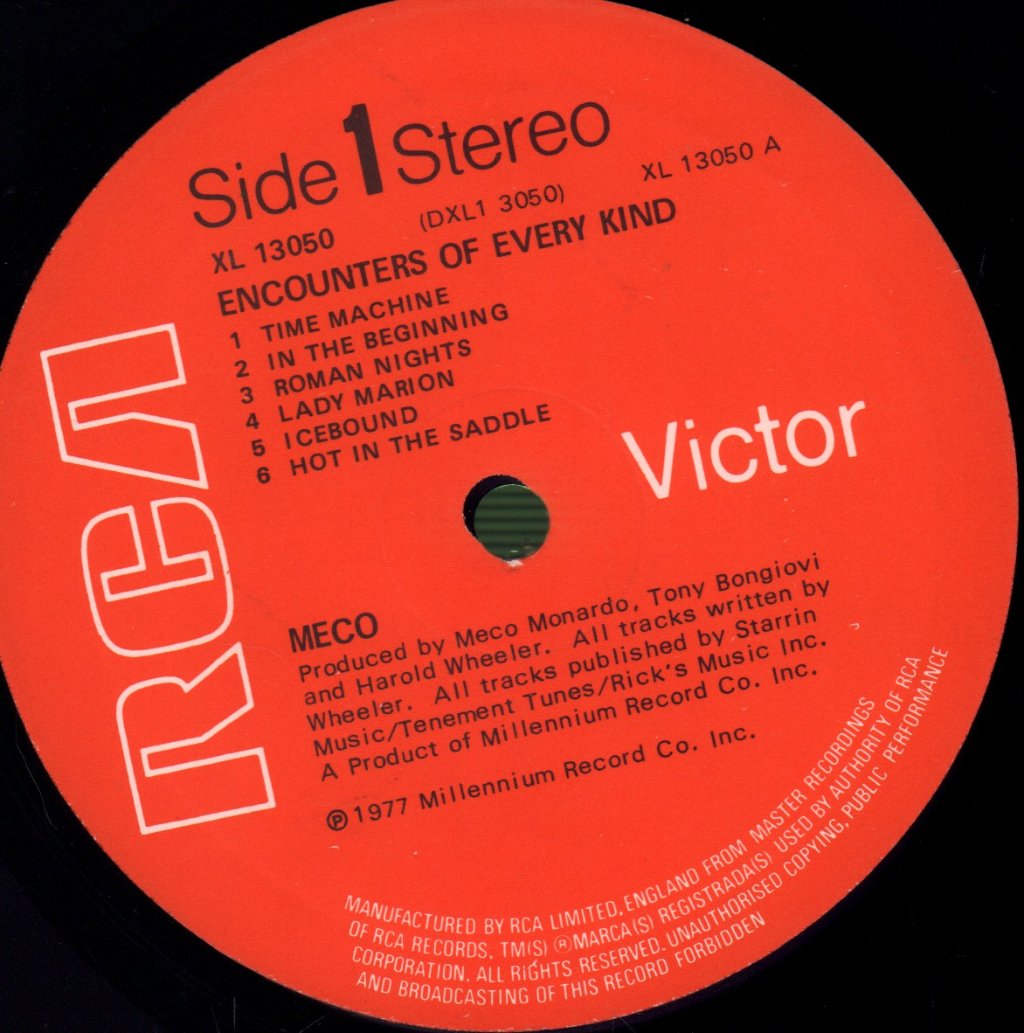 Meco - Encounters Of Every Kind - Lp