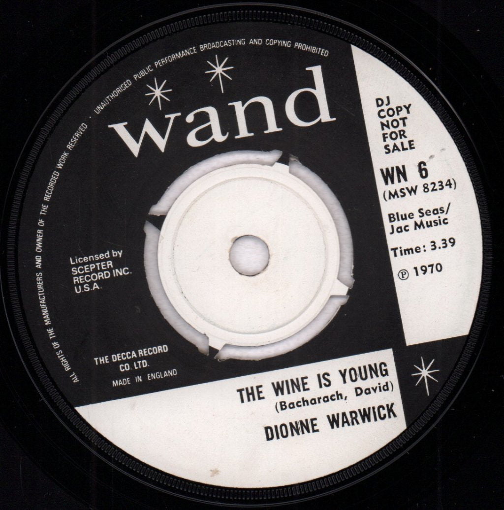 Dionne Warwick - Paper Mache - 7 Inch