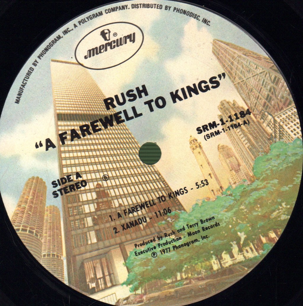 Rush - A Farewell To Kings - Lp
