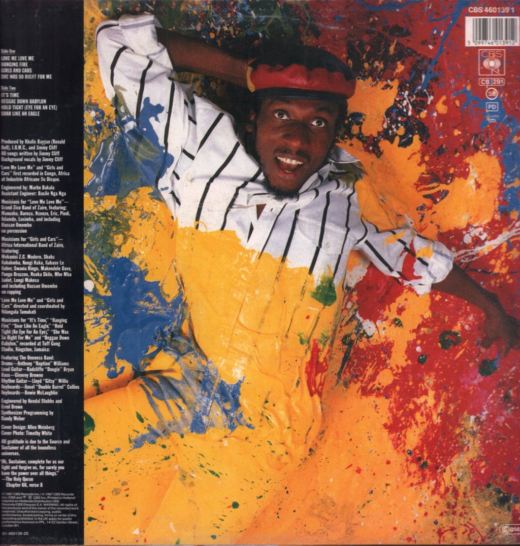 Jimmy Cliff - Hanging Fire - Lp