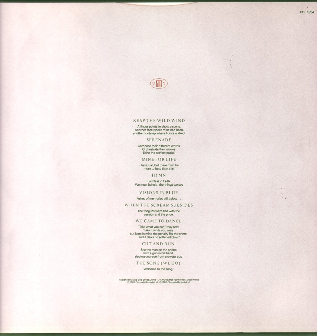 Ultravox - Quartet - Lp