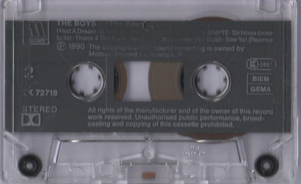 Boys - Boys - Cassette