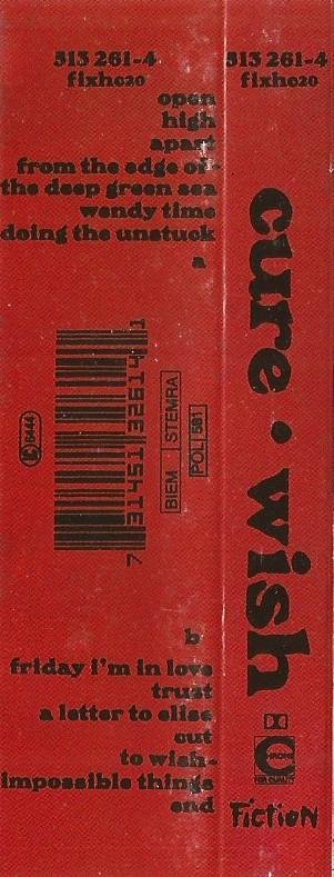 Cure - Wish - Cassette