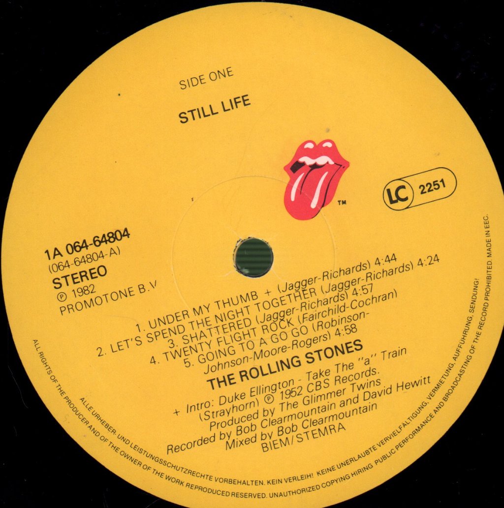 Rolling Stones - Still Life (American Concert 1981) - Lp