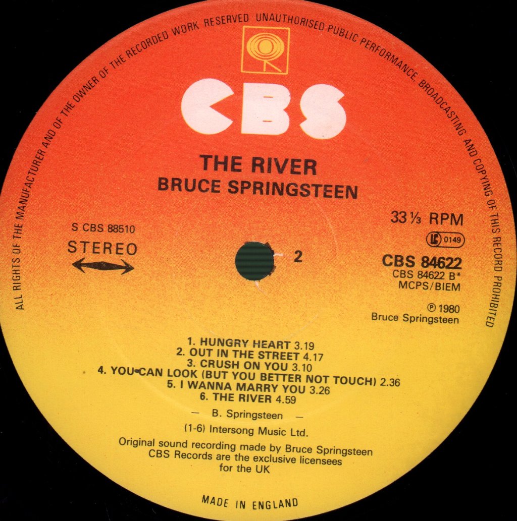 Bruce Springsteen - River - Double Lp